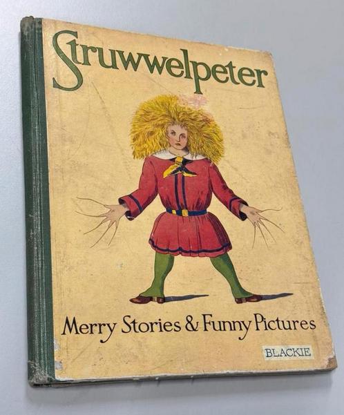 Struwwelpeter Merry Stories & Funny Pictures Vintage - 1940, Antiek en Kunst, Antiek | Boeken en Manuscripten, Ophalen of Verzenden