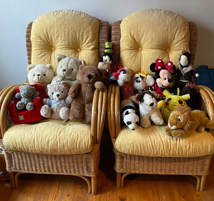 Dierenknuffels, speelfiguren, handpoppen, Kinderen en Baby's, Speelgoed | Overig, Zo goed als nieuw, Jongen of Meisje, Ophalen