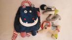 Les Deglingos. Sac à dos Hippo et spirale chien TBE, Kinderen en Baby's, Kindermode-accessoires, Ophalen, Zo goed als nieuw