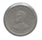 13398 * CONGO-MOBUTU * 5 MAKUTA 1967, Postzegels en Munten, Verzenden