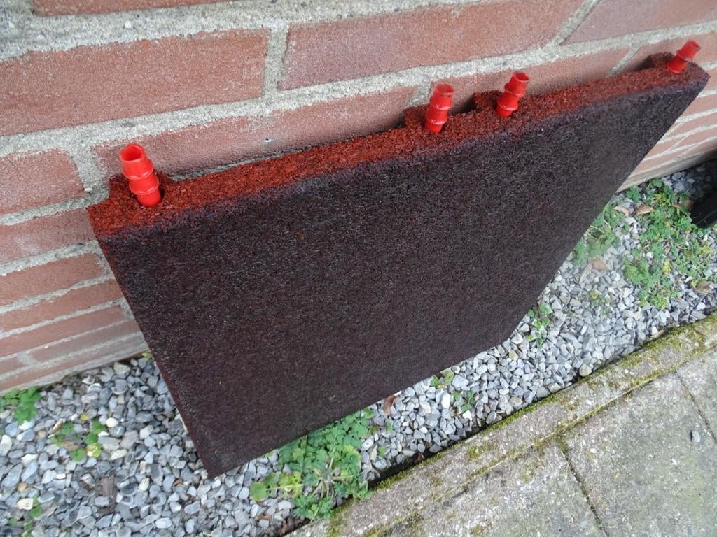 57 Rubber tegels 50x50x4,5, Pâturage