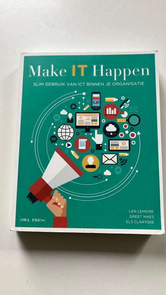 Make IT Happen, Ophalen of Verzenden, Zo goed als nieuw, Hoger Onderwijs, Len Lemeire / Greet Maes / Els Clarysse