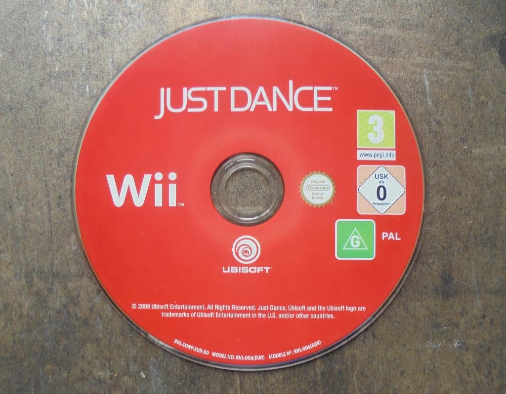 Just Dance voor Wii (zie foto's), Games en Spelcomputers, Games | Nintendo Wii, Muziek, Gebruikt, Ophalen of Verzenden, 3 spelers of meer
