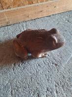 Stalen kikker., Tuin en Terras, Tuinbeelden, Ophalen, Gebruikt, Metaal, Dierenbeeld