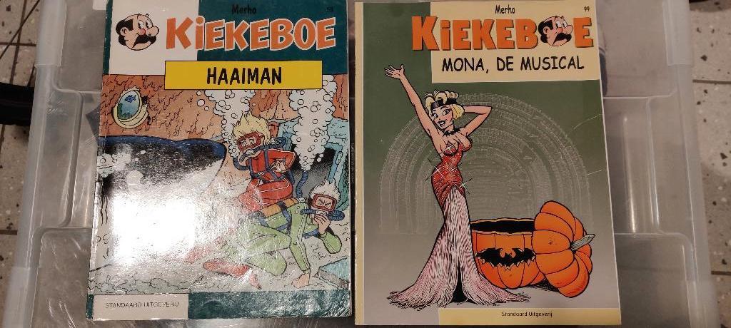 Kiekeboes - verschillende nummers, Boeken, Stripverhalen, Ophalen, Merho, Zo goed als nieuw, Meerdere stripboeken