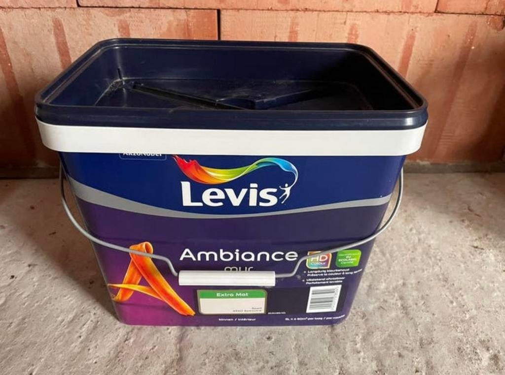 Levis muurverf, Ophalen, Nieuw