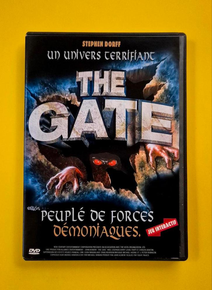 DVD 📀 The gate - Stephen Dorf - Horreur 1987 V2, CD & DVD, DVD | Horreur, Comme neuf, Monstres, À partir de 16 ans, Enlèvement ou Envoi