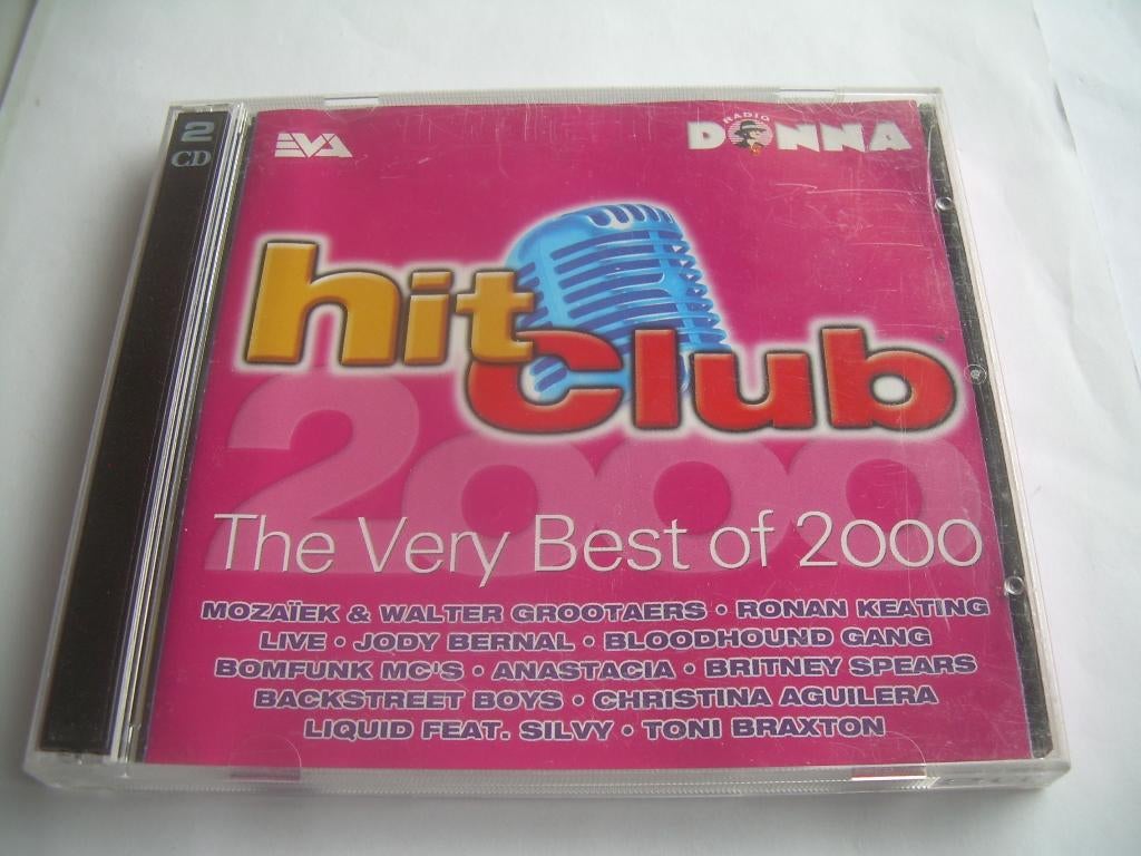 2 CD S - RADIO DONNA - HITCLUB - BEST OF 2000, Ophalen of Verzenden, Zo goed als nieuw, Dance