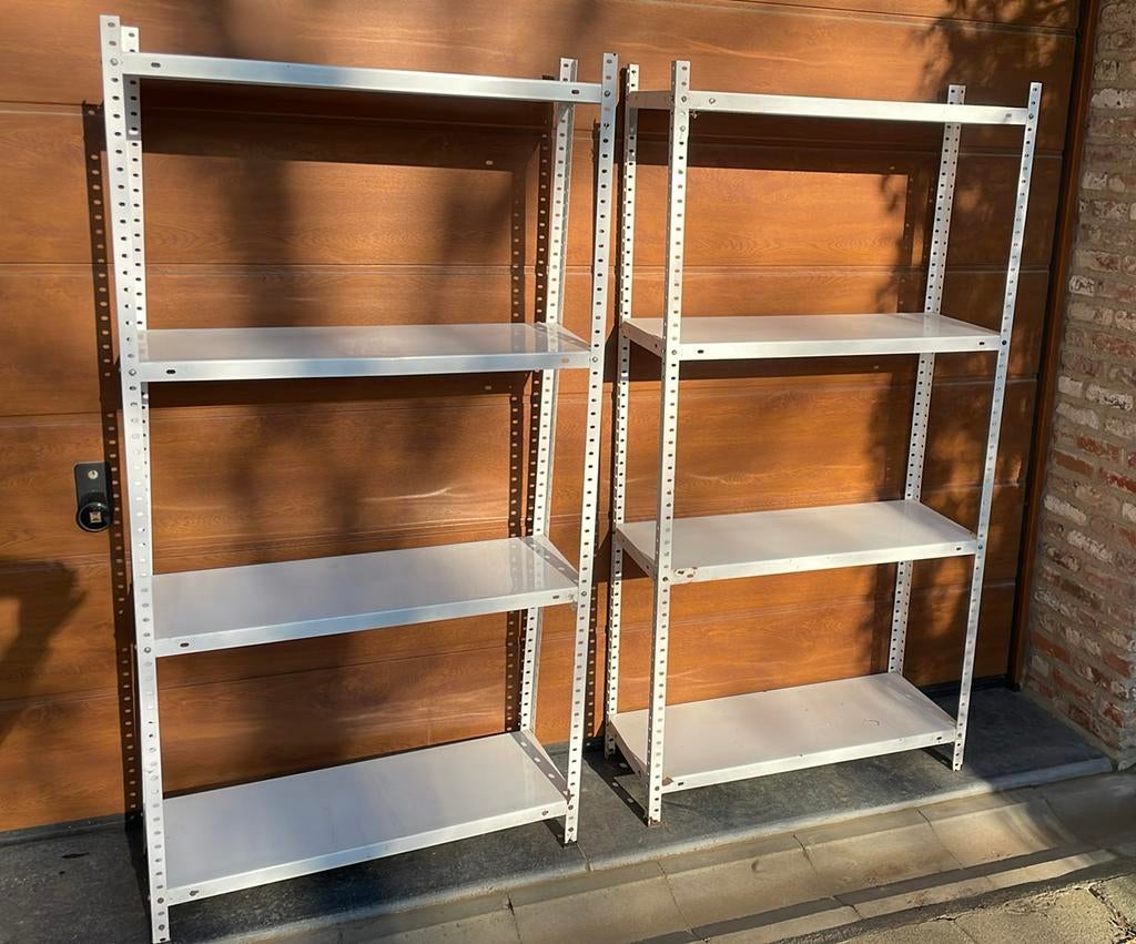 Étagères en metal, Enlèvement, Utilisé