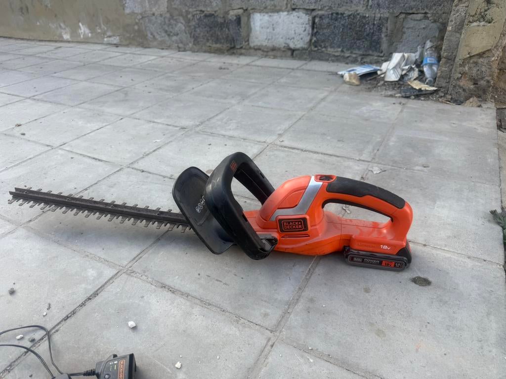 Taille haies black&decker sur batterie, Enlèvement