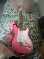 Roze elektrische gitaar, Muziek en Instrumenten, Ophalen, Zo goed als nieuw, Semi-solid body, Overige merken