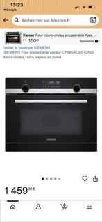 siemens, Ophalen, Microgolffunctie, Oven, Nieuw