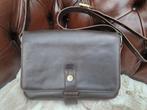 Prachtige donkerbruine vintage Delvaux crosbody, Enlèvement ou Envoi
