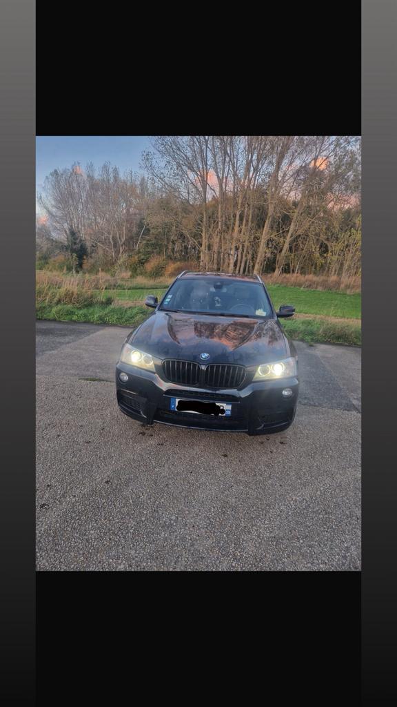 BMW X3-pakket M, Auto's, BMW, Particulier, X3, Achteruitrijcamera, Diesel, SUV of Terreinwagen, 5 deurs, Automaat, Blauw, Zwart