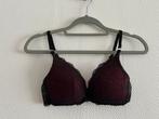 Zwart rood kanten softcup push up beha Esprit maat 70B, Enlèvement ou Envoi, Noir, Soutien-gorge