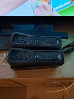 Wii met Mario kart stuur en verschillende spelletjes, Ophalen, Gebruikt, Met 2 controllers, Met stuurtje