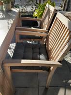 4 teak tuinstoelen, Ophalen, Nieuw, Teakhout, Stapelbaar