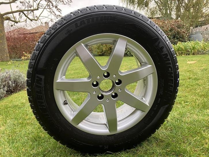 4 Winterbanden + velgen, Auto-onderdelen, Banden en Velgen, Velg(en), Winterbanden, 17 inch, 235 mm, Personenwagen, Gebruikt, Ophalen