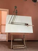 Tekentafel vintage, Doe-het-zelf en Bouw, Tekentafels, Ophalen of Verzenden, Gebruikt