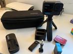 GoPro Hero 10 Black + accessoires + 2 batterijen, Ophalen of Verzenden, Zo goed als nieuw, GoPro