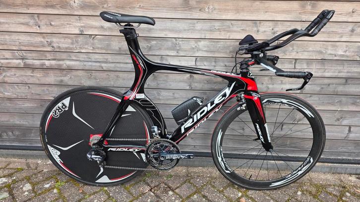 Ridley Dean carbon tijdritfiets triathlonfiets mt S Di2 11sp, Vélos & Vélomoteurs, Vélos | Vélos de course, Utilisé, Plus de 20 vitesses