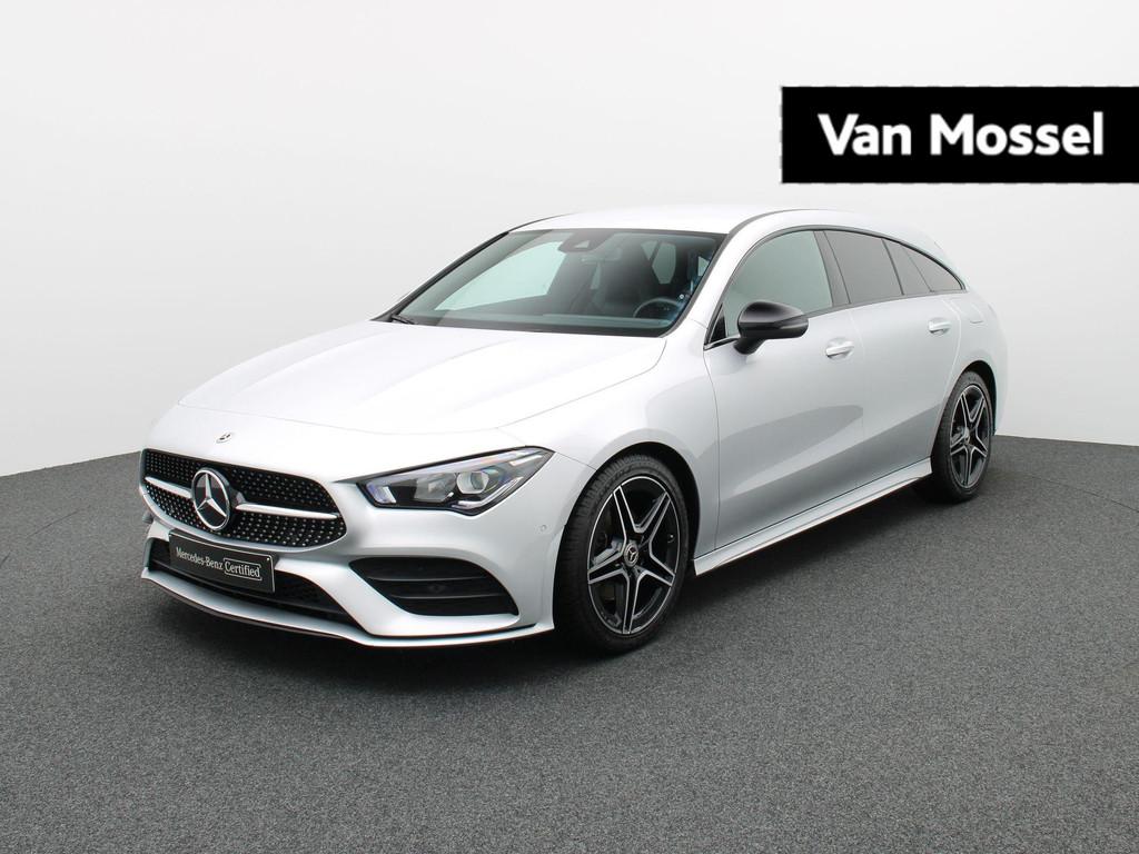 Mercedes-Benz CLA-klasse Shooting Brake CLA 180 SB AMG LINE, Auto's, CLA, Stof, Gebruikt, Zwart