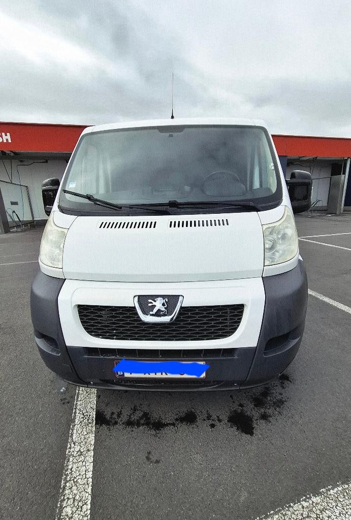 Peugeot boxer met KEURING, Autos, Camionnettes & Utilitaires, Euro 5, Achat, Capteur de stationnement, 3 places