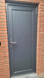 Porte extérieure anthracite RAL 7016 TRYBA, Bricolage & Construction, Enlèvement ou Envoi, Porte extérieure, Métal, 200 à 215 cm