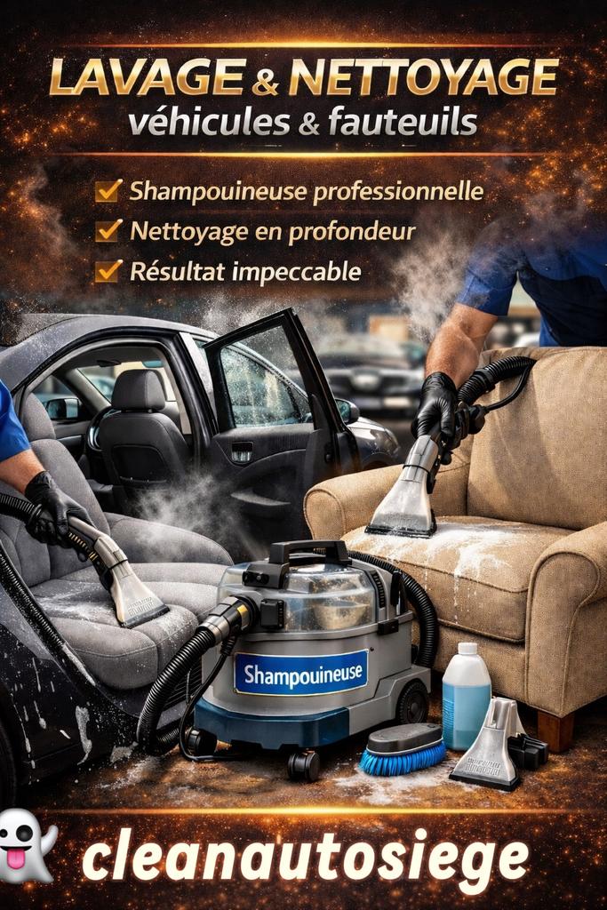 Nettoyage pro sièges et fauteuils – Résultat comme neuf, Tickets & Billets, Expositions