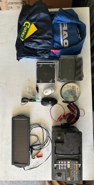 Gereedschap – verlichting – huisraad - allerlei, Ophalen, Gebruikt