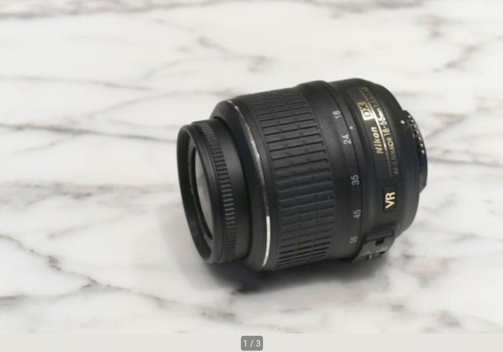 Nikon 18-55 mm/f 3,5-5,6 G VR N 15486912, Enlèvement ou Envoi, 1980 à nos jours, Lentille ou Lentilles