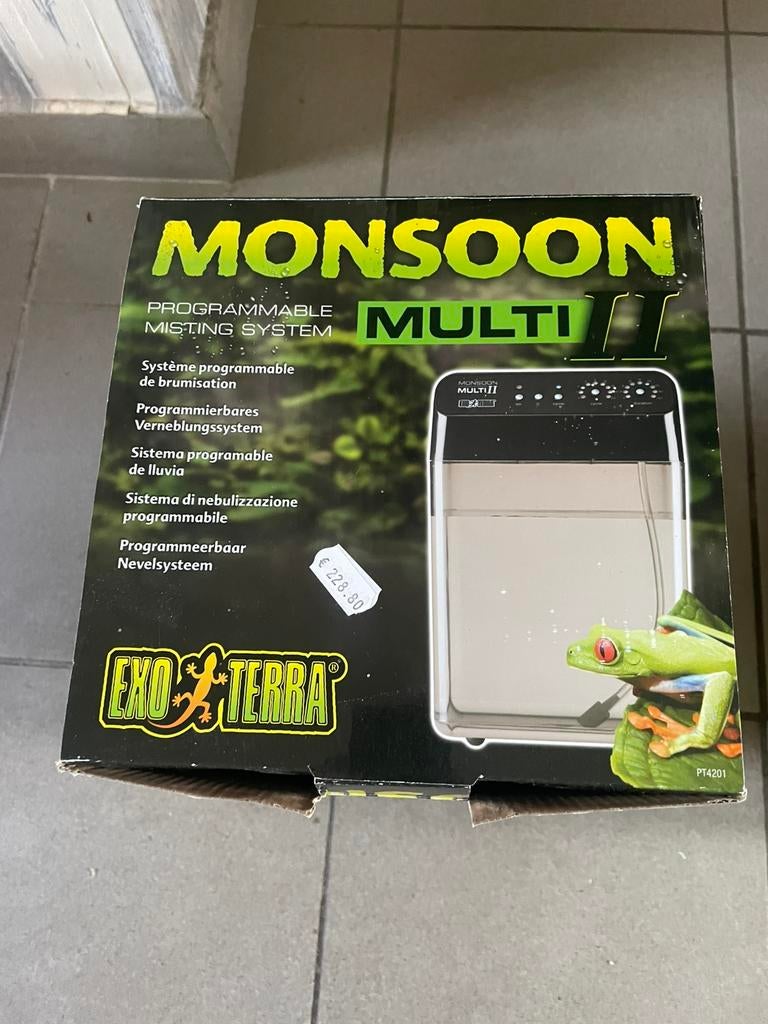 Terrariumbevochtiger+ nevelsysteem spotprijs, Animaux & Accessoires, Reptiles & Amphibiens