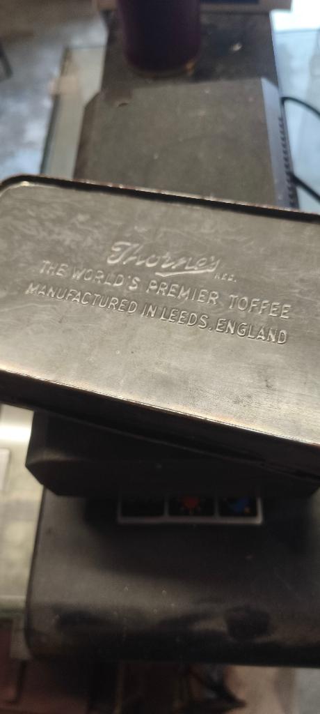 Boîtes anciennes en métal, Collections, Boîte en métal, Enlèvement, Utilisé