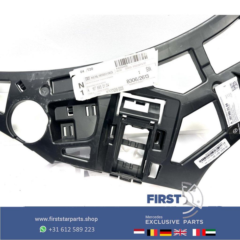 A1678850104 W167 GLE63 AMG BUMPER GELEIDER HOEK V167 C167 GL, Gebruikt, -, Ophalen of Verzenden, Bumper