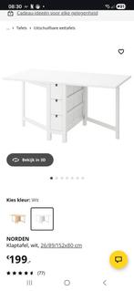 Ikea klaptafel, Enlèvement