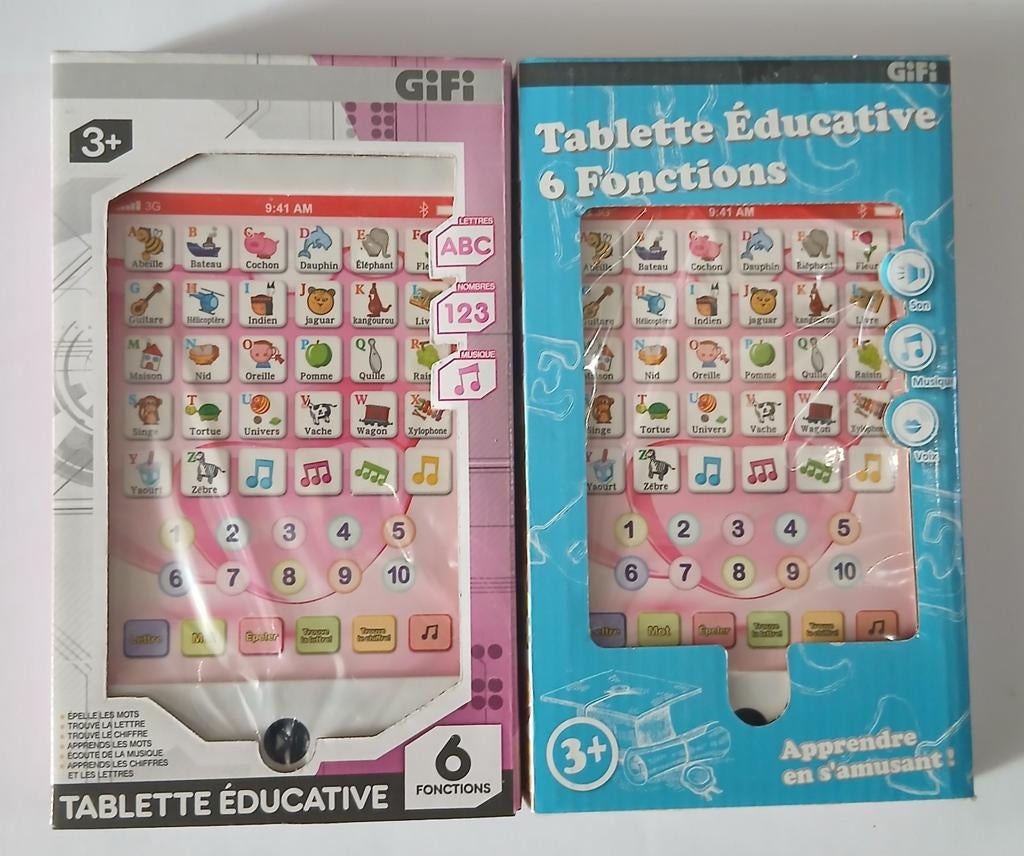 Tablette éducative enfant 3+ apprentissage lettres chiffres, Kinderen en Baby's, Speelgoed | Educatief en Creatief, Ophalen