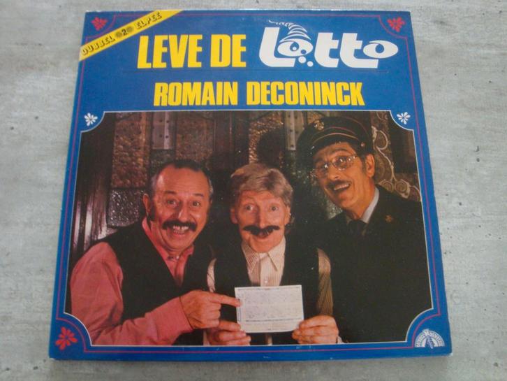 LEVE DE LOTTO -ROMAIN DECONINCK, Cd's en Dvd's, Vinyl | Overige Vinyl, Gebruikt, Ophalen of Verzenden