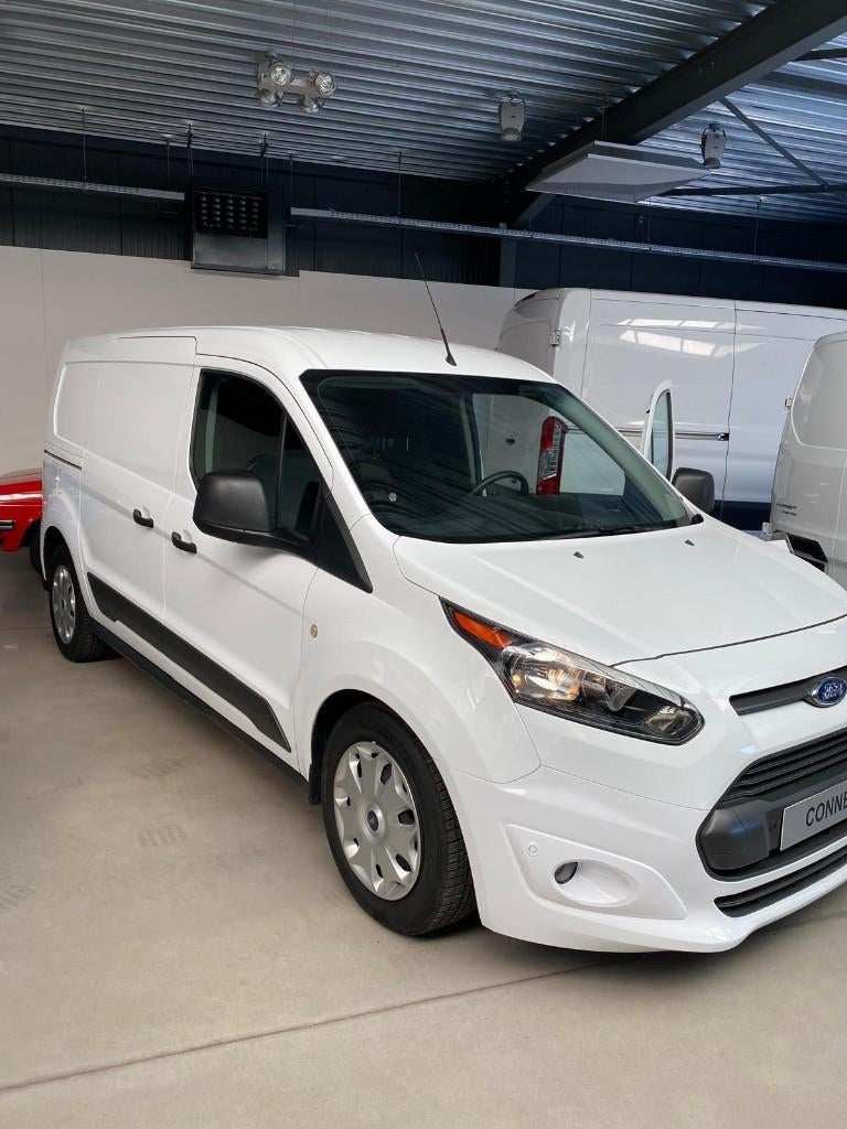 FORD TRANSIT CONNECT, Auto's, Automaat, Stof, Zwart, Wit