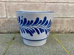 Vintage bloempot keramiek, Tuin en Terras, Ophalen, Niet gekend, Niet gekend, Rond