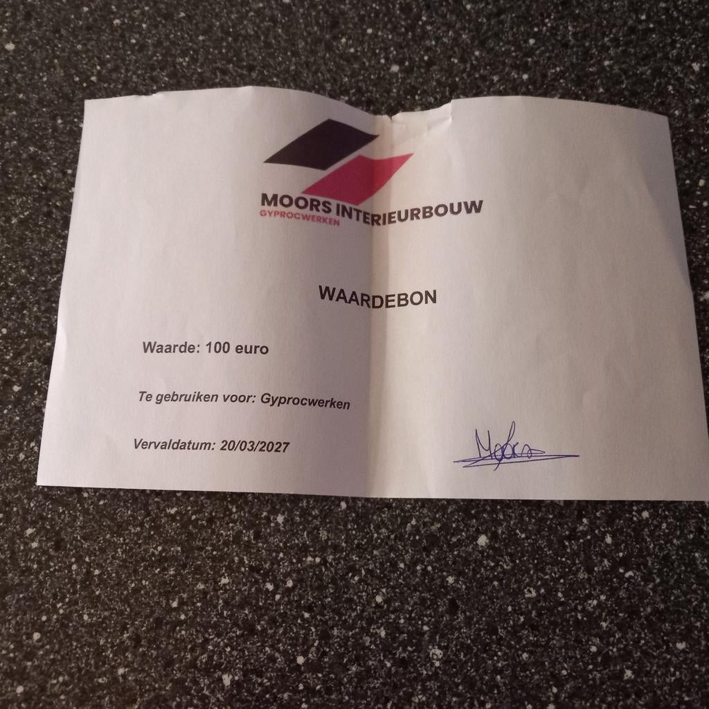 Waardebon te koop, Ophalen