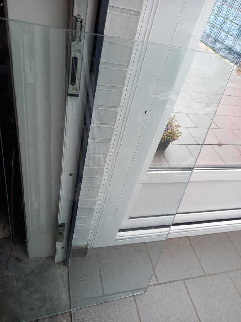 Glazen tafelbladen, Ophalen