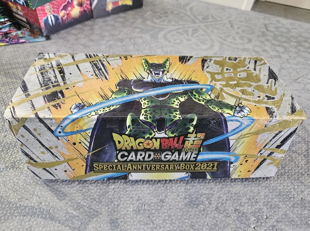 Dragon Ball Super Card Game Anniversary Box 2021 (completed), Ophalen of Verzenden, Zo goed als nieuw, Speelkaart(en)