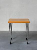 Vintage Arne Jacobsen Voor Fritz Hansen Hairpin Bijzettafel, Huis en Inrichting, Ophalen, Zo goed als nieuw