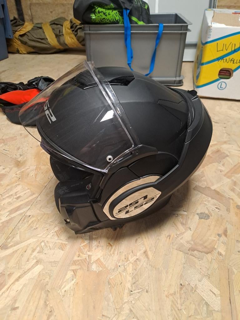 Motorhelm LS2 vaillant s, Systeemhelm, S, Dames, Tweedehands