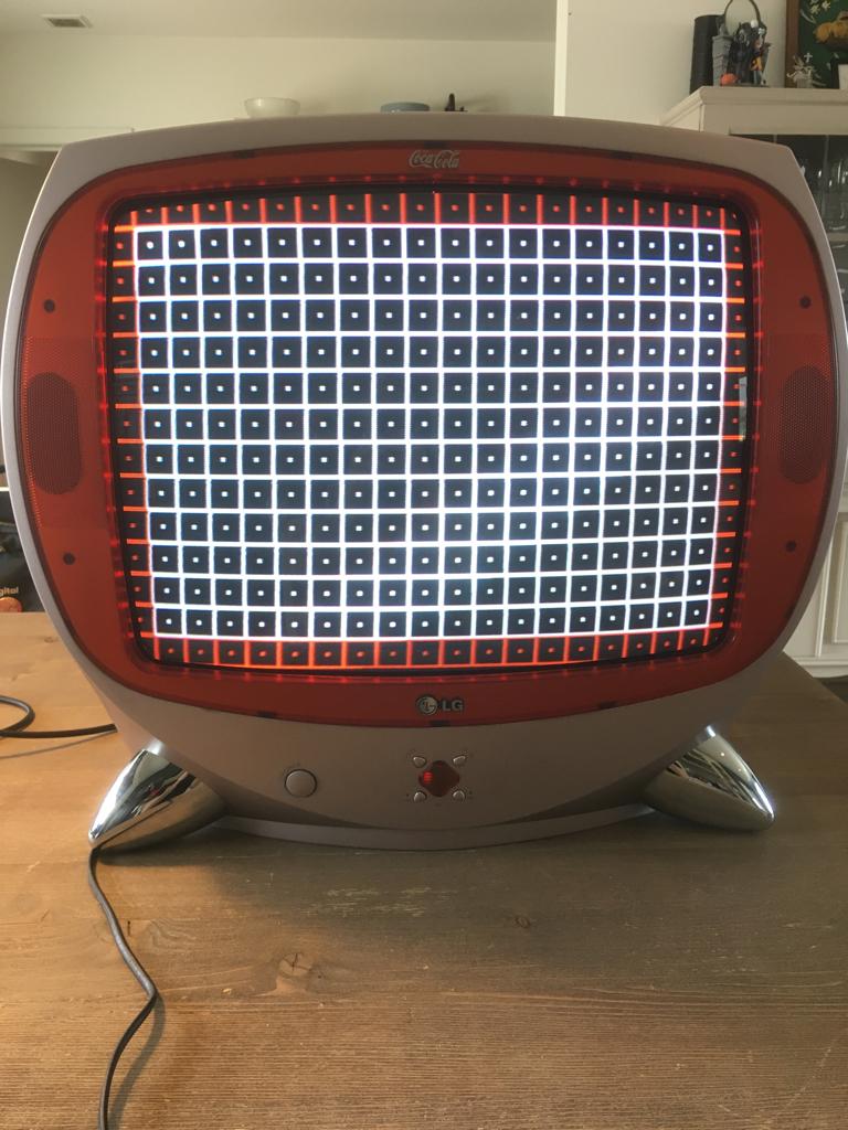 LG Coca Cola CRT TV, Ophalen, Gebruikt, 40 tot 60 cm, LG