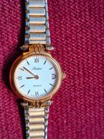 Montre mécanique vintage en métal doré, Enlèvement ou Envoi, Acier, Doré