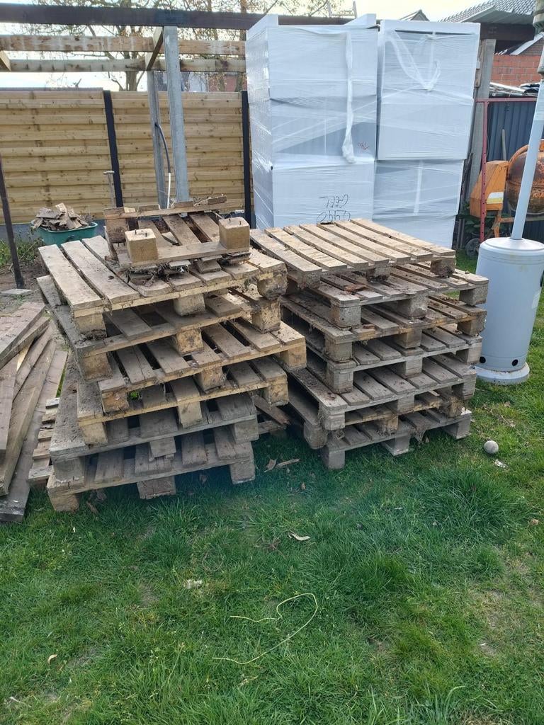 Gratis paletten voor brandhout, Ophalen