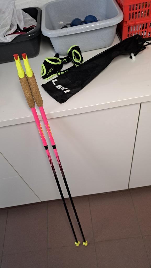 Leki trailstokken fx one superlite 115cm roze, Sports & Fitness, Enlèvement