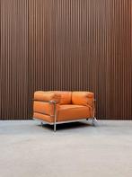 Cassina LC3 - Le Corbusier Cognac leder dons, Antiek en Kunst, Ophalen of Verzenden