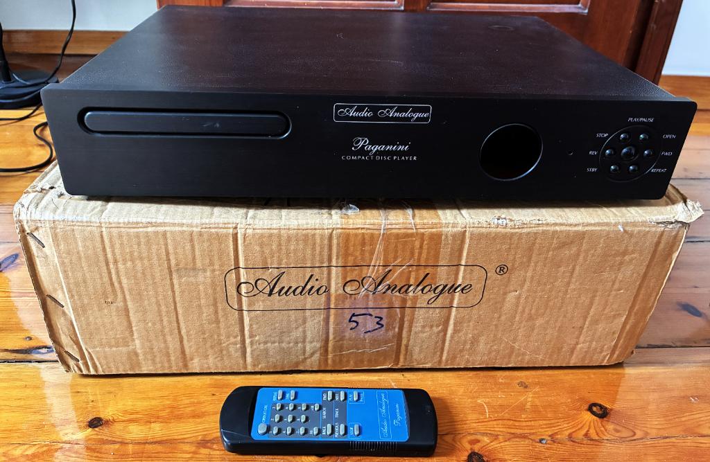 Lecteur CD Audio Analog Paganini pièces rech. ou réparations, TV, Hi-fi & Vidéo, Lecteurs CD, Ne fonctionne pas, Autres marques